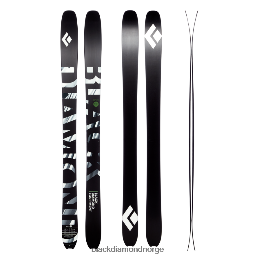 unisex Black Diamond Equipment impuls 112 ski 2 eksklusiv ski og snowboard 4F00X6542