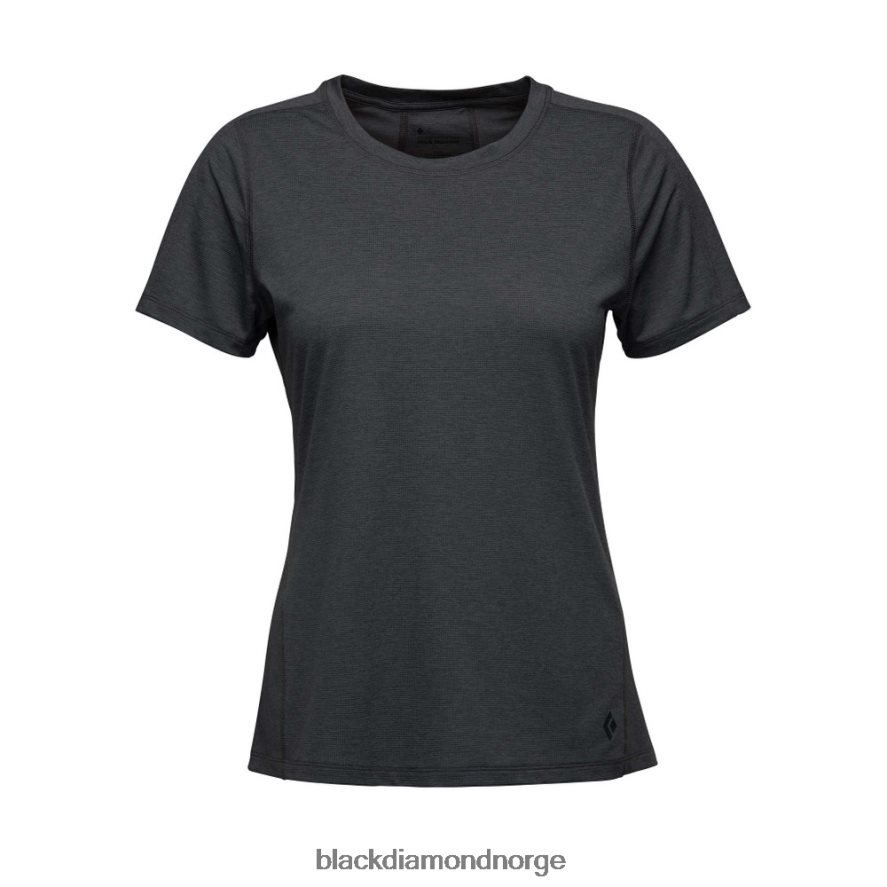 kvinner Black Diamond Equipment lightwire, kortermet tech-t-skjorte svart klatring 4F00X61590